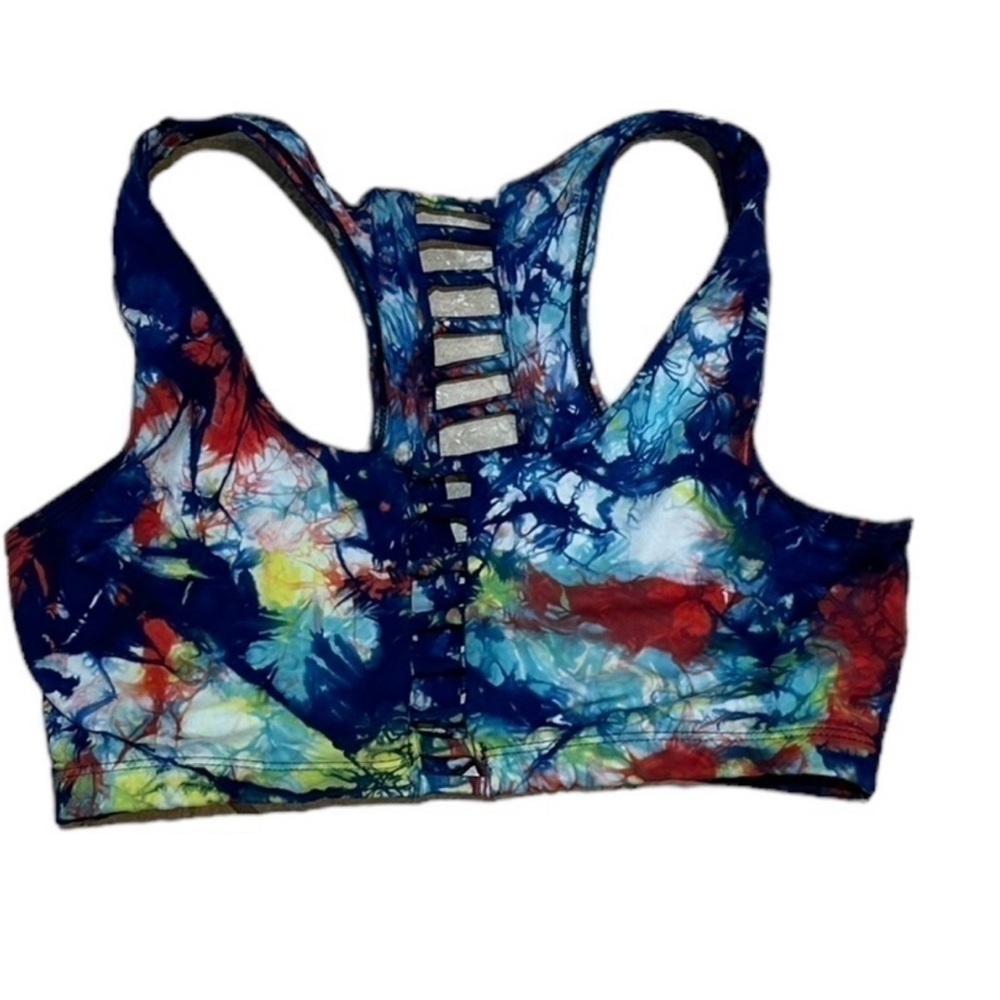 Zumba Worldwide Tie Dye Bra Sports Bra Zumba Wear Size S - Picture 8 of 8